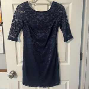 Blue Lace Dress